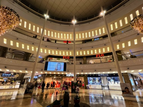 ANTALYA �ZD�LEK AVM (2008 - 2009) CAN�EL�K PANO - EA OTOMASYON PARTNER ��Z�M ORTAKLI